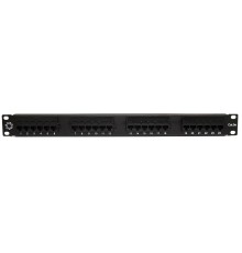 5bites PPU55-01 Патч-панель UTP / 5E / 24P / KRONE / 110 / DUAL IDC / 1U / 19"