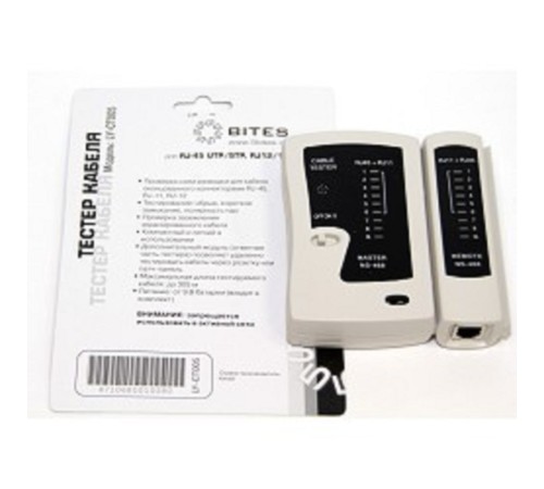 5bites LY-CT005 Тестер кабеля для UTP/STP RJ45, RJ11/12 5bites LY-CT005 Тестер кабеля для UTP/STP RJ45, RJ11/12