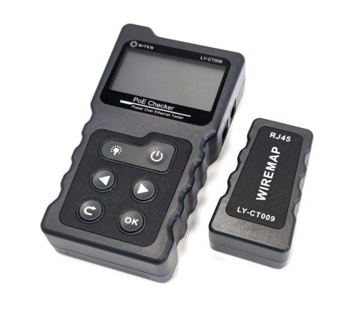 5bites LY-CT009 Тестер кабеля UTP / STP / TEL / POE / TDR / LCD / FLASH 5bites LY-CT009 Тестер кабеля UTP / STP / TEL / POE / TDR / LCD / FLASH