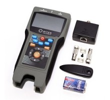 5bites LY-CT030 PRO Тестер кабеля EXPRESS  многофункциональный для RJ11/12/45/BNC, TDR, LCD