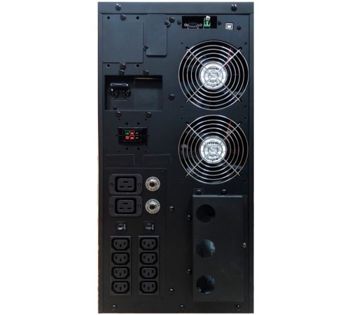 ИБП Powercom MAC-10K, двойного преобразования, 10KВА, 10KВт, LCD, Tower, 8 розеток IEC320 C13 с резервным питанием, 2 розетки C19, клеммная колодка, USB, RS-232, слот под SNMP карту, EPO, защита RJ45, ШхГхВ 257х590х570мм., вес 88.4кг. Powercom UPS MAC-10K ИБП Powercom MAC-10K, двойного преобразования, 10KВА, 10KВт, LCD, Tower, 8 розеток IEC320 C13 с резервным питанием, 2 розетки C19, клеммная колодка, USB, RS-232, слот под SNMP карту, EPO, защита RJ45, ШхГхВ 257х590х570мм., вес 88.4кг. Powercom UPS MAC-10K