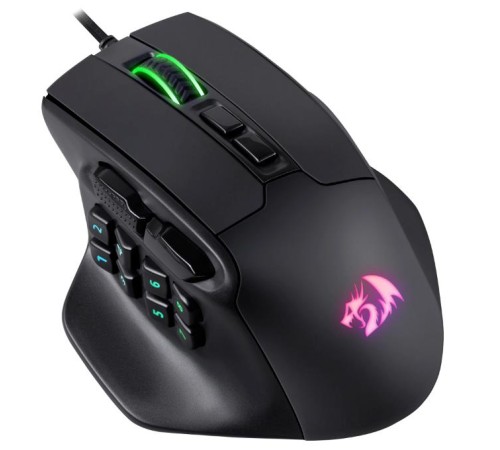 Мышка USB OPTICAL AATROX BLACK 71276 REDRAGON