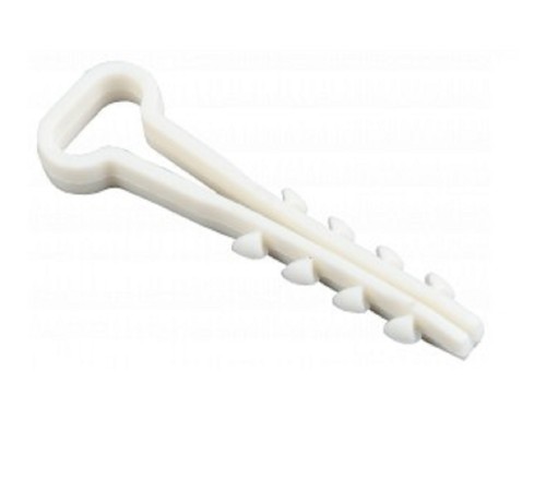 Iek UHH35-5-8-100 Дюбель хомут 5х8мм нейлон белый (100шт) ИЭК