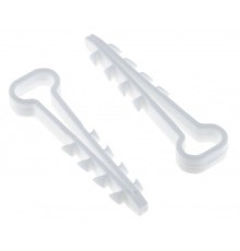EKF plc-cd1-6x14w Дюбель-хомут (6х14 мм) для плоского кабеля белый (100 шт.) EKF PROxima