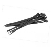 EKF plc-cb-7.2x300 Хомут нейлоновый черный (7,2х300) (100шт.) EKF Basic