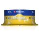 Диск DVD+RW Verbatim 4.7Gb 4x Cake Box (25шт) (43489)