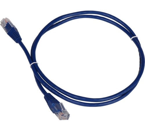 Патч-корд Lanmaster TWT-45-45-15-BL UTP вилка RJ-45-вилка RJ-45 кат.5е 15м синий ПВХ (уп.:1шт)