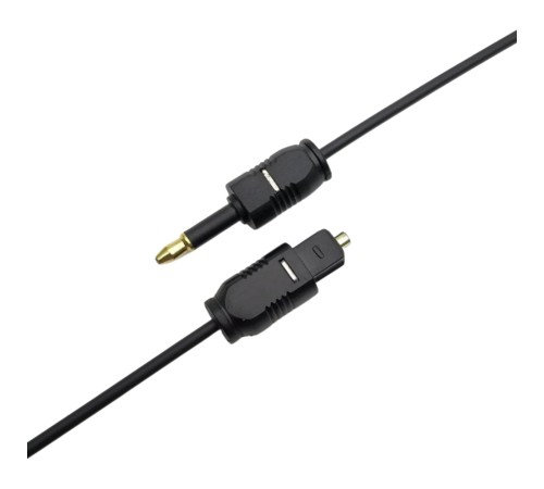 Оптический кабель (Toslink)-M -- >(Toslink)-miniM ,1m, Telecom <TOC2023-1M> VCOM Кабель Telecom Toslink (m)/Toslink mini (m) - 1 м (TOC2023-1M)