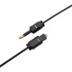 Оптический кабель (Toslink)-M -- >(Toslink)-miniM ,1m, Telecom <TOC2023-1M> VCOM Кабель Telecom Toslink (m)/Toslink mini (m) - 1 м (TOC2023-1M)