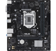 Материнская плата ASUS PRIME H510M-R R2.0-SI, LGA1200, H470, 2*DDR4, D-SUB+VGA+HDMI, 4xSATA3, M2, Audio, Gb LAN, USB 3.2, USB 2.0, mATX; 90MB1EX0-M0ECY0 (PRIME H510M-R R2.0-SI)