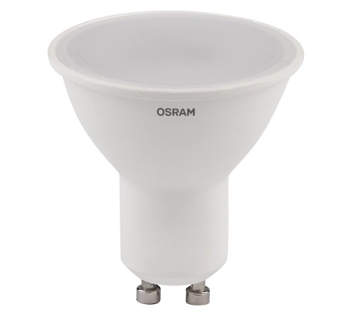 Лампа светодиодная LED 10 Вт GU10 3000К 800Лм спот 220 В (замена 75Вт) OSRAM