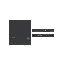 Kramer VP-428H2 Масштабатор HDMI, DP и VGA в HDBaseT, передатчик RS-232, ИК и Ethernet; поддержка 4К60 4:4:4, PoE, Step-In (72-00003790)