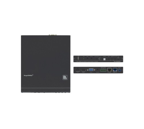 Kramer VP-428H2 Масштабатор HDMI, DP и VGA в HDBaseT, передатчик RS-232, ИК и Ethernet; поддержка 4К60 4:4:4, PoE, Step-In (72-00003790)