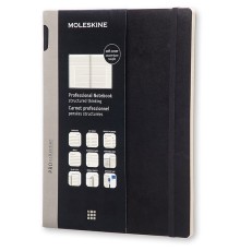 Блокнот Moleskine PROFESSIONAL SOFT PROPFNTB4SBK XLarge 190х250мм 192стр. мягкая обложка черный