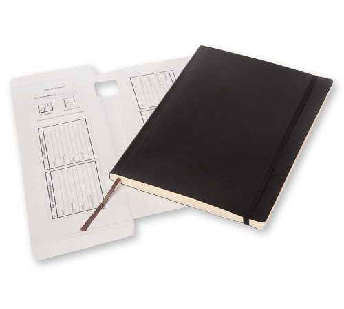 Блокнот Moleskine PROFESSIONAL SOFT PROPFNTB4SBK XLarge 190х250мм 192стр. мягкая обложка черный Блокнот Moleskine PROFESSIONAL SOFT PROPFNTB4SBK XLarge 190х250мм 192стр. мягкая обложка черный