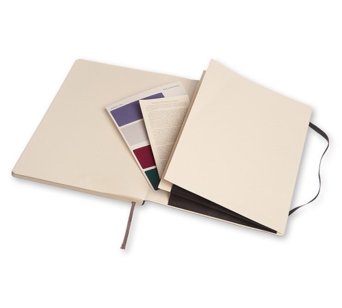 Блокнот Moleskine PROFESSIONAL SOFT PROPFNTB4SBK XLarge 190х250мм 192стр. мягкая обложка черный Блокнот Moleskine PROFESSIONAL SOFT PROPFNTB4SBK XLarge 190х250мм 192стр. мягкая обложка черный