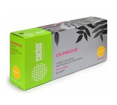 106R01474_CACTUS Картридж CACTUS (CS-PH6121M) для принтеров Xerox Phaser 6121, magenta, 2600 стр 106R01474_CACTUS Картридж CACTUS (CS-PH6121M) для принтеров Xerox Phaser 6121, magenta, 2600 стр