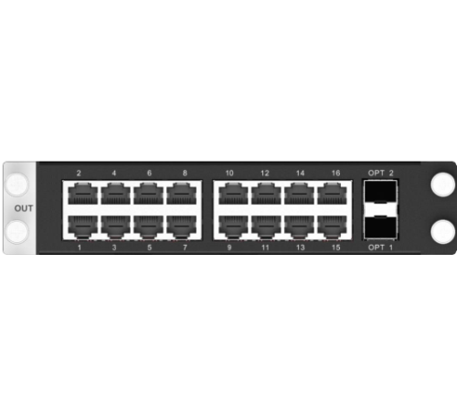 Выходная карта H_16xRJ45+2xFiber sending card (H_16xRJ45+2xFiber sending card)