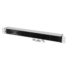 Блок распределения питания Rem IP20 R-10-10C13-FI-440-Z гор.размещ. 10xC13 базовые 10A C14