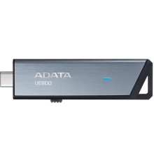 Флешка USB (Type-C) A-Data UE800 128ГБ, USB3.2, серебристый [aeli-ue800-128g-csg]