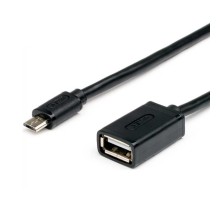 Exegate EX294760RUS Кабель OTG USB 2.0 ExeGate EX-OTG-USB2-AFmicroBM5P-0.15 (AF/microBm 5P, 0,15м)