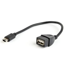 Exegate EX294759RUS Кабель OTG USB 2.0 ExeGate EX-OTG-USB2-AFminiBM5P-0.15 (AF/miniBm 5P, 0,15м)