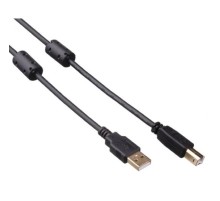 Exegate EX294748RUS Кабель USB 2.0 ExeGate EX-CCF-USB2-AMBM-4.5 (Am/Bm, 4,5м, 2 фильтра)