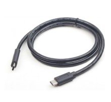 Exegate EX294783RUS Кабель для зарядки ExeGate EX-CCP-USB3.1-CMCM2-1.0 (USB Type Cm/Cm, Gen.2, 10Gbit/s, 5A, 100W, 1м)