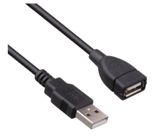 Exegate EX294764RUS Удлинитель USB 2.0 ExeGate EX-CCF-USB2-AMAF-4.5F (Am/Af, позолоченные контакты, ферритовые кольца, 4,5м)