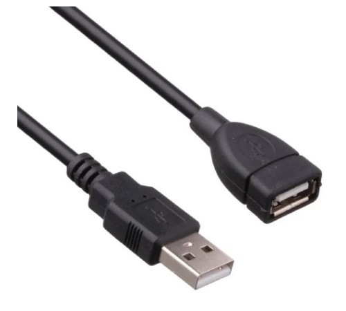 Exegate EX294765RUS Удлинитель USB 2.0 ExeGate EX-CCF-USB2-AMAF-5.0F (Am/Af, позолоченные контакты, ферритовые кольца, 5м)