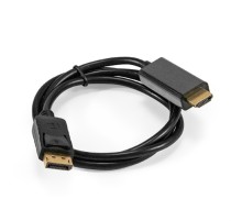 Exegate EX294708RUS Кабель DisplayPort-HDMI ExeGate EX-CC-DP-HDMI-1.0 (20M/19M, 1,0м, экран)