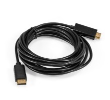 Exegate EX294711RUS Кабель DisplayPort-HDMI ExeGate EX-CC-DP-HDMI-5.0 (20M/19M, 5м, экран)