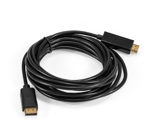 Exegate EX294711RUS Кабель DisplayPort-HDMI ExeGate EX-CC-DP-HDMI-5.0 (20M/19M, 5м, экран)