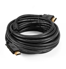 Exegate EX294693RUS Кабель HDMI ExeGate EX-CC-HDMI-10.0F (19M/19M, 10м, v1.4b, ферритовые кольца, позолоченные контакты)