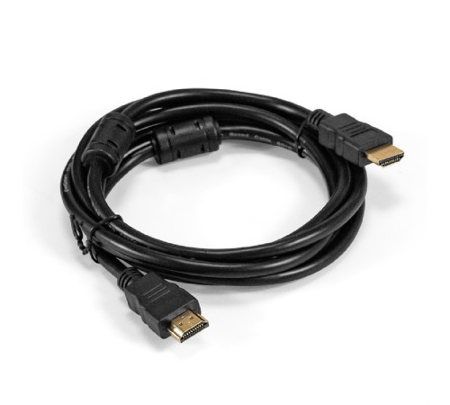 Exegate EX294689RUS Кабель HDMI ExeGate EX-CC-HDMI-2.0F (19M/19M, 2м, v1.4b, ферритовые кольца, позолоченные контакты)