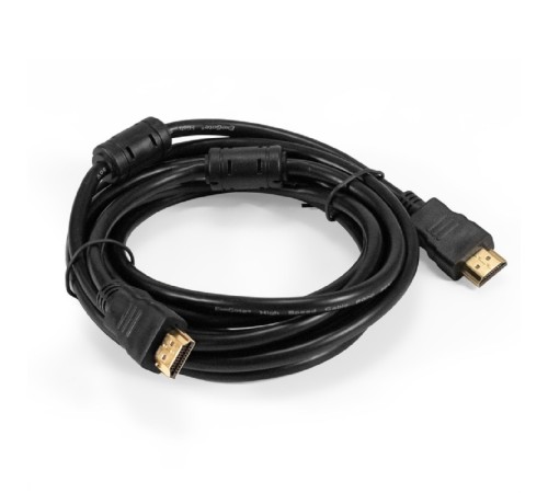 Exegate EX294690RUS Кабель HDMI ExeGate EX-CC-HDMI-3.0F (19M/19M, 3м, v1.4b, ферритовые кольца, позолоченные контакты)