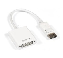 Exegate EX294676RUS Кабель-переходник DisplayPort-DVI-D ExeGate EX-A-DPM-DVIF-0.15 (20M/29F, 0,15м, позолоченные контакты)
