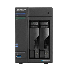 Cетевое хранилище ASUSTOR AS6702T 2-Bay NAS/Intel Celeron N1505 2,0GHz/4GB DDR4, noHDD(HDD,SSD)/2x2,5Gbe(LAN)/2xUSB3.2,HDMI; 90IX01N1-BW3S20 (AS6702T)