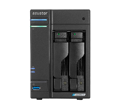 Cетевое хранилище ASUSTOR AS6702T 2-Bay NAS/Intel Celeron N1505 2,0GHz/4GB DDR4, noHDD(HDD,SSD)/2x2,5Gbe(LAN)/2xUSB3.2,HDMI; 90IX01N1-BW3S20 (AS6702T)