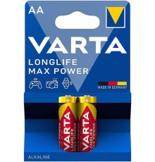 Батарейка Varta LONGLIFE MAX POWER (MAX TECH) LR6 AA BL2 Alkaline 1.5V (4706) (2/40/200) VARTA 04706101412