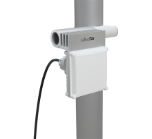 Точка доступа MikroTik CubeSA 60Pro ac (60Ghz antenna, 802.11ay wireless and 5GHz 802.11ac backup, 4 core x 716MHz CPU, 256MB RAM, 1 x Gigabit LAN port, RouterOS L4, POE, PSU) for use as an AP in Point-to-Multipoin (CubeG-5ac60ay-SA)