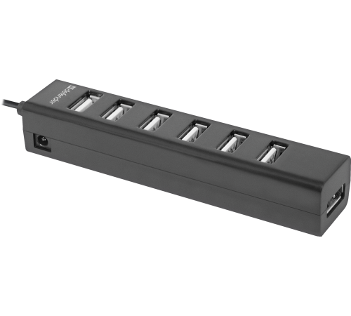 DEFENDER Универсальный USB разветвитель Quadro Swift USB2.0, 7 портов (83203)