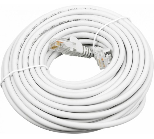 Патч-корд Lanmaster UTP LAN-PC45/U5E-10-GY вилка RJ-45-вилка RJ-45 кат.5е 10м серый LSZH (уп.:1шт)