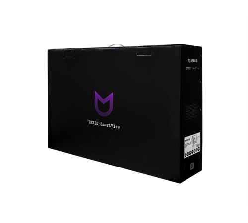Монитор IRBIS SMARTVIEW 24 23.8'' LED Monitor 1920x1080, 16:9, IPS, 250 cd/m2, 1000:1, 3ms, 178°/178°, VGA, HDMI, DP, USB, PJ, Audio output, 75Hz,Tilt,Height,Swivel,Pivot,Speakers, внешн. бп, VESA, Black 3y (IMVW24FIDR)