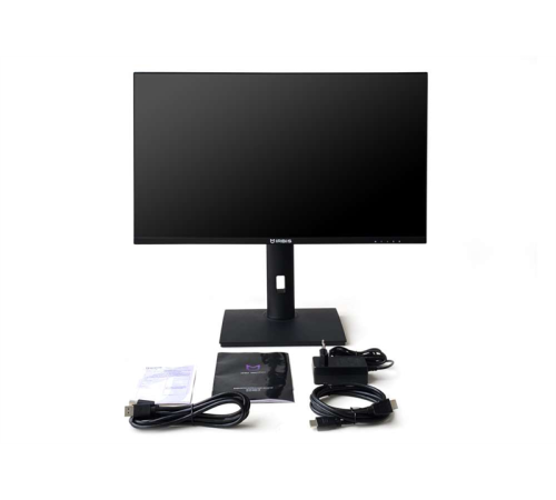 Монитор IRBIS SMARTVIEW 24 23.8'' LED Monitor 1920x1080, 16:9, IPS, 250 cd/m2, 1000:1, 3ms, 178°/178°, VGA, HDMI, DP, USB, PJ, Audio output, 75Hz,Tilt,Height,Swivel,Pivot,Speakers, внешн. бп, VESA, Black 3y (IMVW24FIDR)