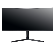 Монитор IRBIS NOBLEVIEW 34'' LED Monitor Curved 3440x1440, 21:9, VA, 400 cd/m2, 4000:1, 3ms, HDMI, DP, USB-C(65W), USB-Ax2, USB-B, PJack, Audio output, 165Hz, Tilt, Height, Swivel, внешн. бп, VESA, Black 3y (IMVW34UIDL)