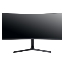 Монитор IRBIS NOBLEVIEW 34'' LED Monitor Curved 3440x1440, 21:9, VA, 400 cd/m2, 4000:1, 3ms, HDMI, DP, USB-C(65W), USB-Ax2, USB-B, PJack, Audio output, 165Hz, Tilt, Height, Swivel, внешн. бп, VESA, Black 3y (IMVW34UIDL)