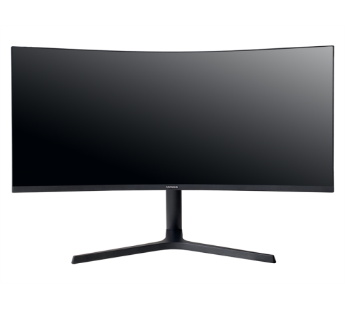 Монитор IRBIS NOBLEVIEW 34'' LED Monitor Curved 3440x1440, 21:9, VA, 400 cd/m2, 4000:1, 3ms, HDMI, DP, USB-C(65W), USB-Ax2, USB-B, PJack, Audio output, 165Hz, Tilt, Height, Swivel, внешн. бп, VESA, Black 3y (IMVW34UIDL)