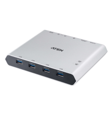 Квм перевключатель ATEN 2-Port 4K DisplayPort USB-C KVM Dock Switch with Power Pass-through (US3311-AT-G)