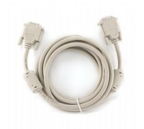 Кабель DVI-D single link Gembird, 3м, 19M/19M экран, феррит.кольца, пакет [CC-DVI-10]